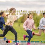 fünf Kinder rennen