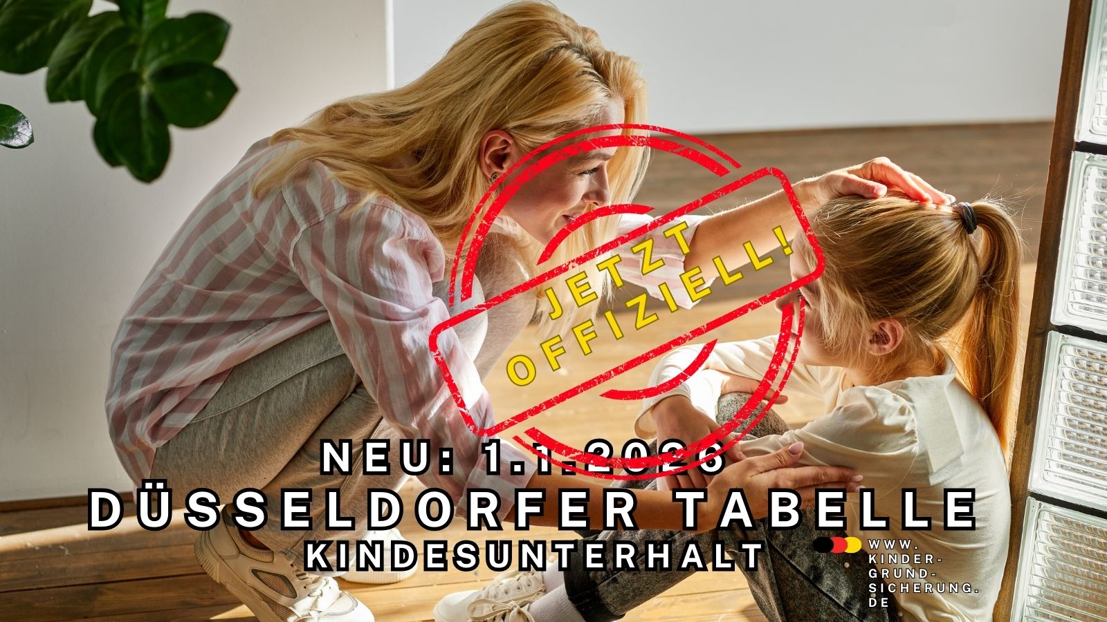 Düsseldorfer Tabelle 2026: So viel mehr Unterhalt bekommen Kinder ab Januar